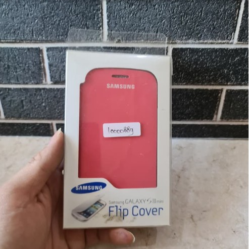 SAMSUNG FLIP WALLET GALAXY S3 MINI ORIGINAL RESMI SEIN