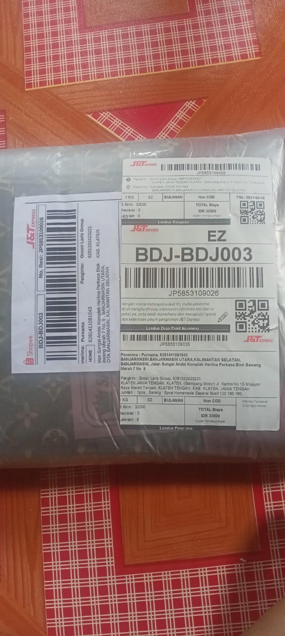 Sprai Sprei Homemade Seperai Motif 120 160 180