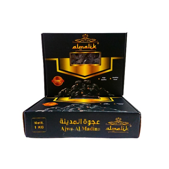 

Kurma Ajwa KURMA AJWA MADINAH ALMALIKI 1KG