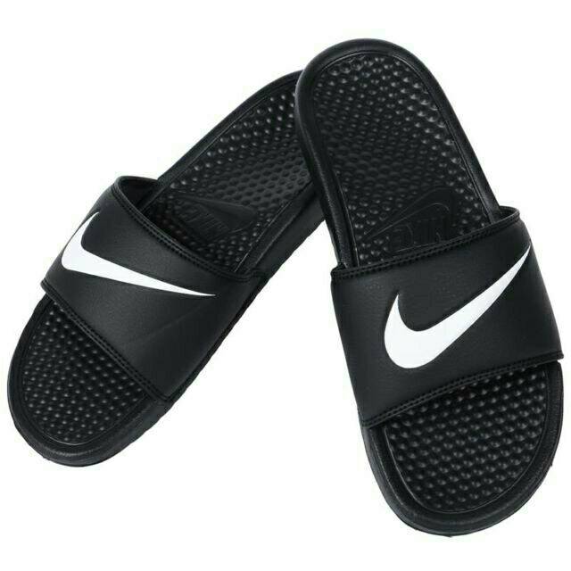READY Original Sendal Nike Benassi (BLACK /WHITE)