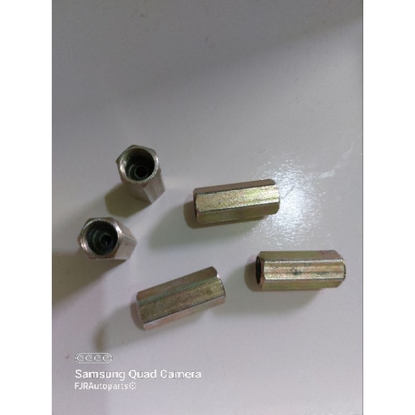 nepel sambungan pipa rem 3/16 (10mm) dan 1/4  (12mm) cabang 2