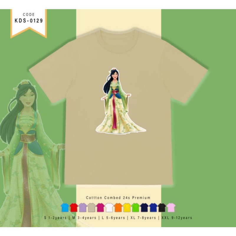 KAOS PRINCESS/KAOS ANAK PEREMPUAN PRINCESS ELSA AND FRIEND