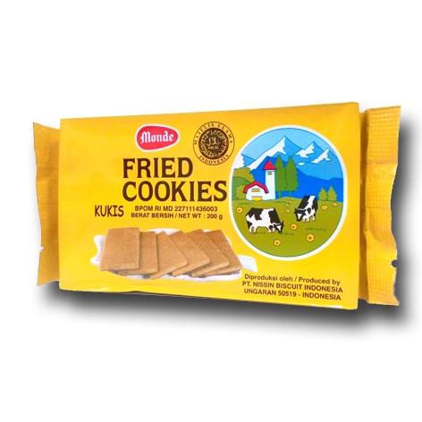 

Diskon MOnde Fried Cookies 200gr Diskon