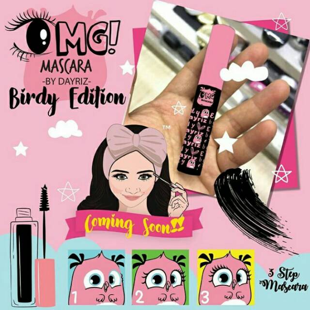 OMG MASCARA SIXSAY / BIRDY EDITION peel off