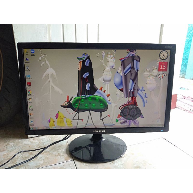 LED Monitor Samsung 22inch FULL HD 1920x1080 For Komputer PC Ato CCTV