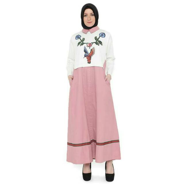 Oki 018 JS/ Baju Gamis/ Baju Muslimah