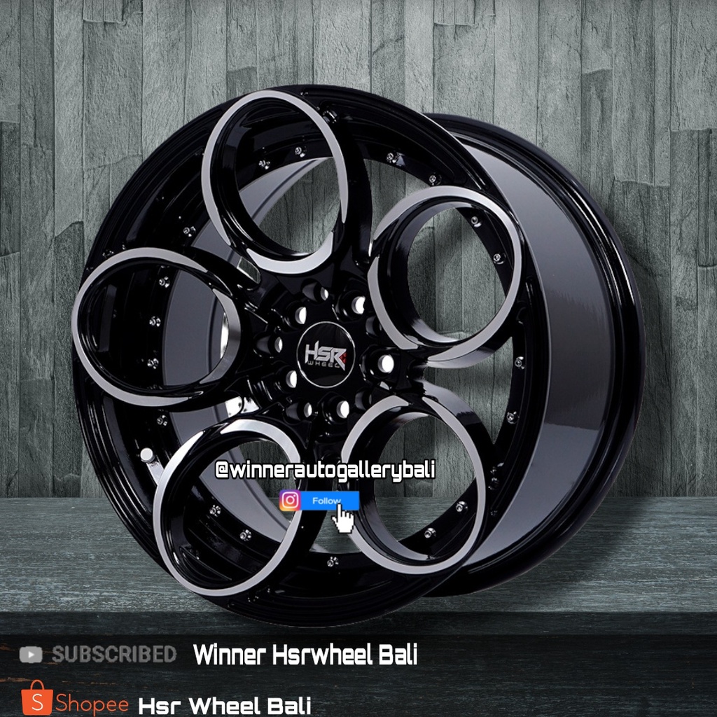 Jual Velg Mobil Racing Ring 17 | Velg Import HSR Wheel Bali | Velg Rush Xpander Juke HRV Altis Sient