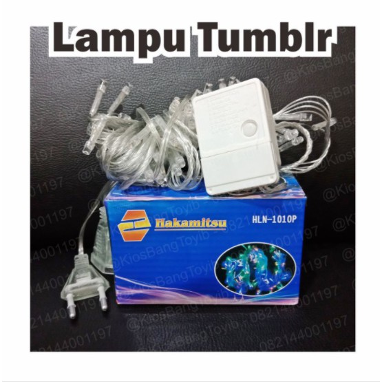 LAMPU TUMBLR Packingan DUS KOTAK / tumblr light / lampu tumblr-sosoyo