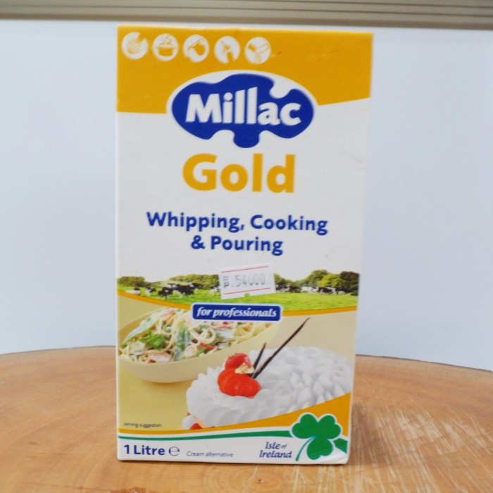 

Krim- Millac Gold Cooking Cream 1 L / Millac Gold Whipping Cream 1 Liter -Krim.