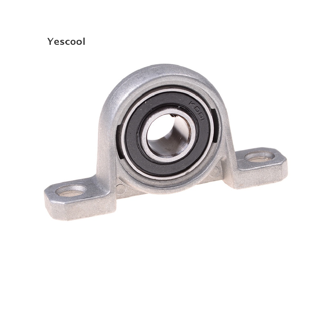 Yescool 2Pcs 12mm Diameter Bore Ball Bearing Pillow Block Mounted Support KP001 .