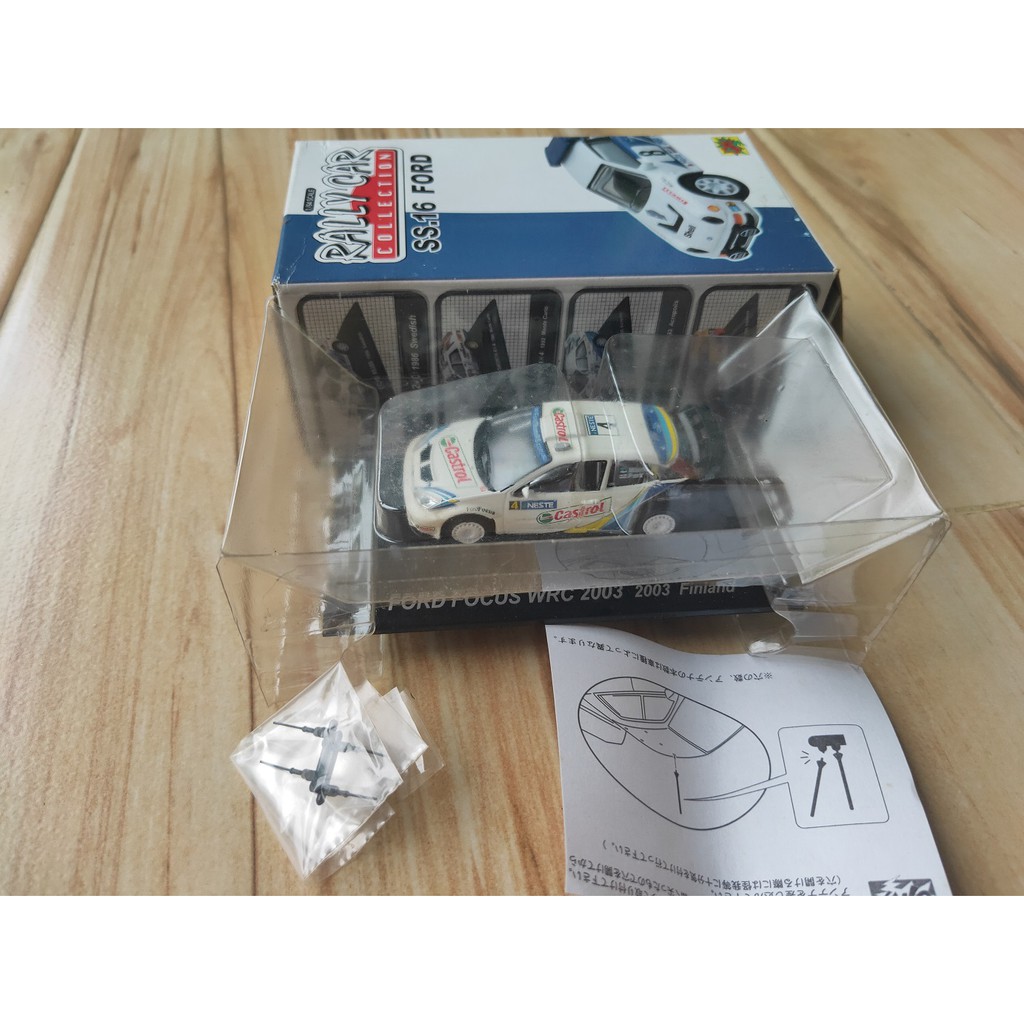 CMS FORD FOCUS WRC03 2003 FINDLAND diecast miniatur