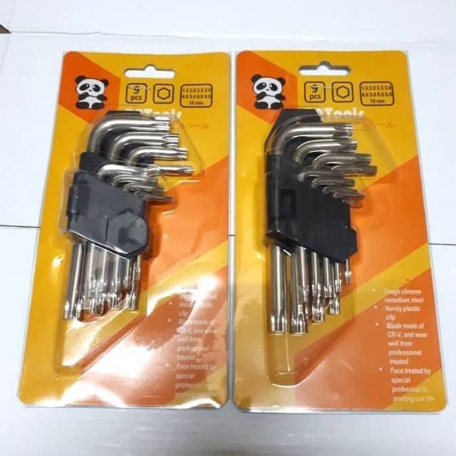KUNCI SET L BINTANG PENDEK BATools