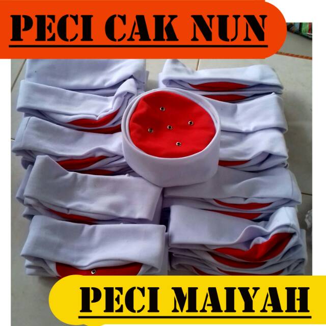 GROSIR PECI KOPYAH MAIYAH CAK NUN ORIGINAL TERMURAH