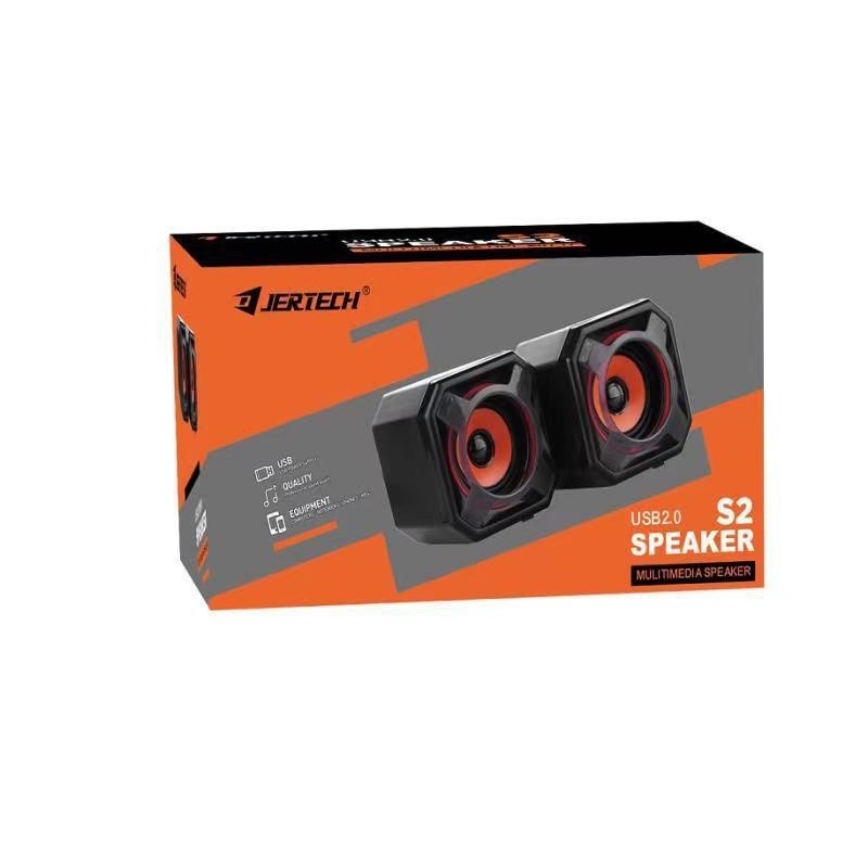 Speaker Mini Portable Komputer Laptop Srong Bass &amp; Switch Volume Control S2 -XOBOX