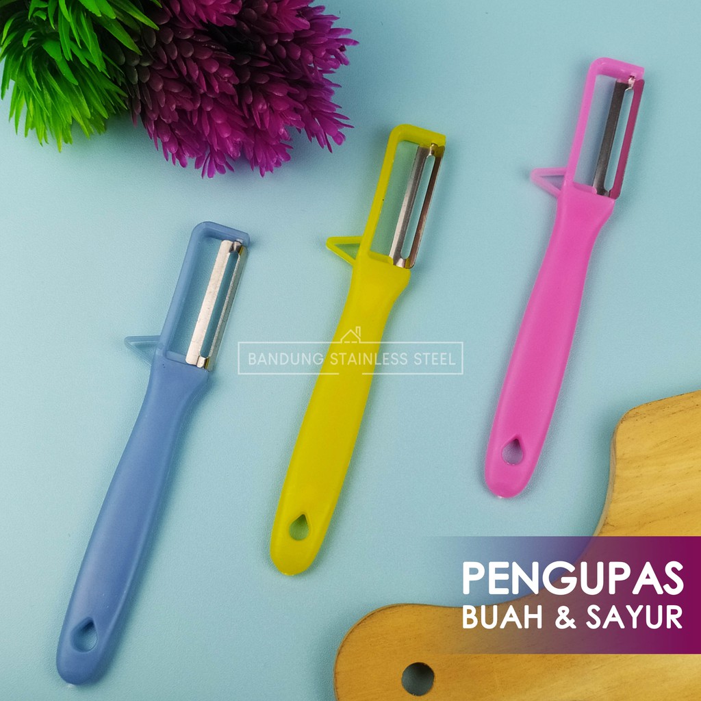 peeler pengupas buah sayur kupas wartel fruit slicer pisau serut parut murah lucu