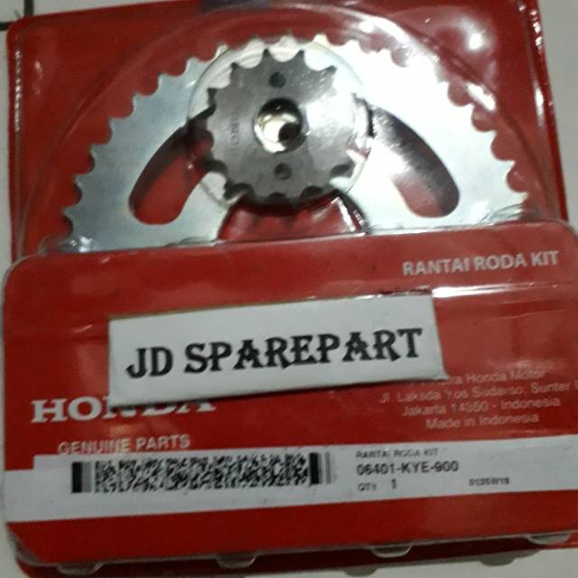 Gear Set Honda Megapro Monoshock Asli