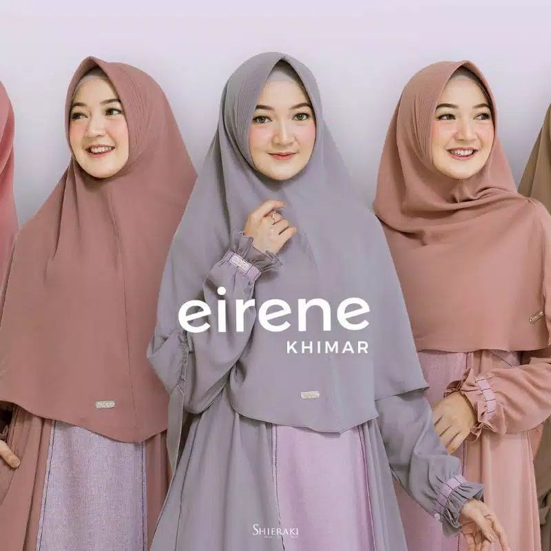 Shieraki Khimar Syar'i Eirene - Jilbab Instan Syar'i
