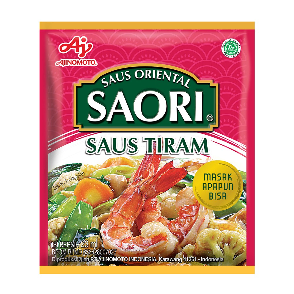 

Saori Saus Tiram Sachet 23 ml x 10 (1 renteng)