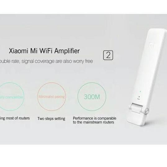 Diskon ↕ Xiaomi Wifi Extender 2 - Penguat Sinyal - Repeater Usb Amplify Range Extender 2 New