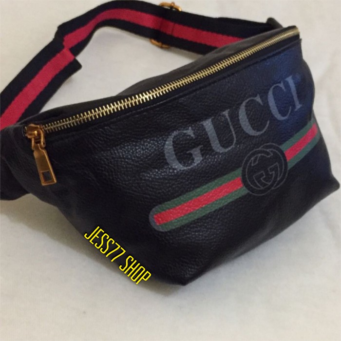 tas waist bag gucci original