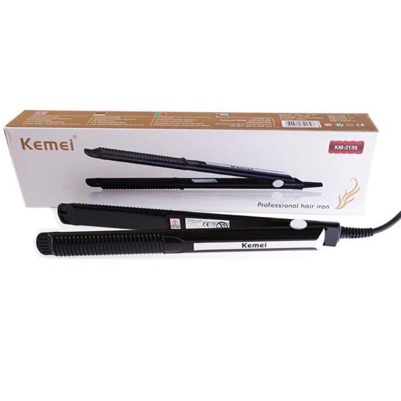 Catok Rambut Lurus Catokan Kemei KM-2139 Profesional Hair Iron