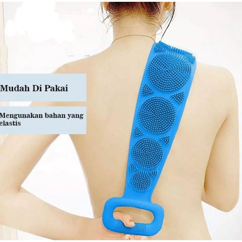 SABUK MANDI BAHAN SILICON LEMBUT BANYAK PILIHAN WARNA WARNA