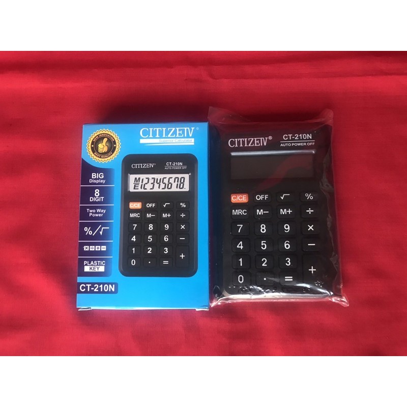 

Kalkulator CITIZEIV (8 digit)