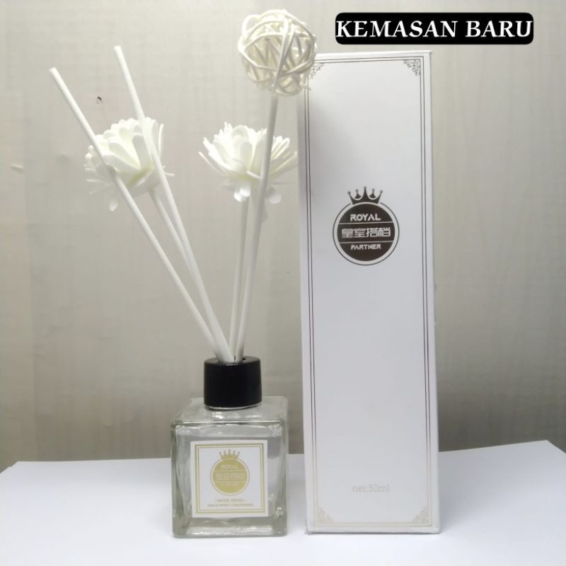 Reed Diffuser Aromatherapy Bunga Difuser Aroma Pengharum Ruangan Pewangi Oil Essential LOVER'S GRASS REFILL HAMPERS RUANG AROMATERAPI