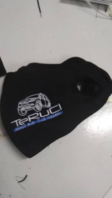 Masker Satpol PP Bordir Scuba