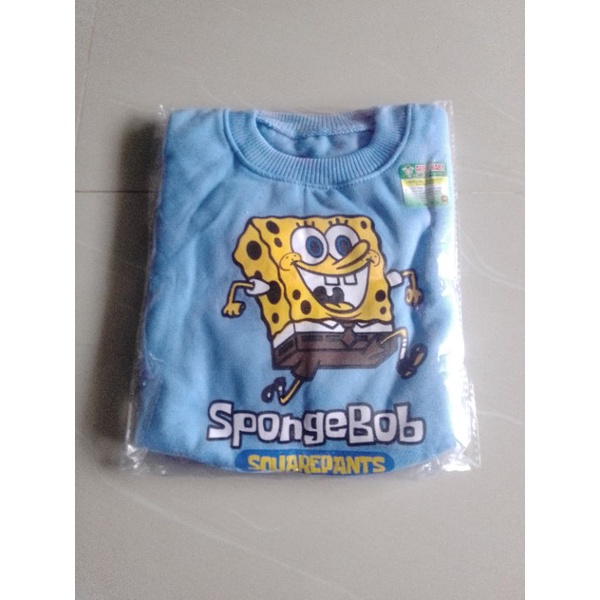 stelan baju anak terbaru sponbob