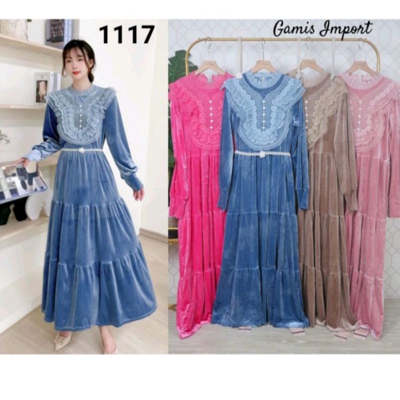 GAMIS BLUDRU VELVET IMPORT PREMIUM