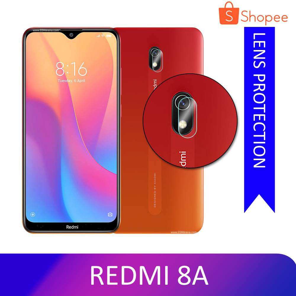 Tempered Glass Kamera XIAOMI Redmi 8A Pelindung Kamera Bahan kaca