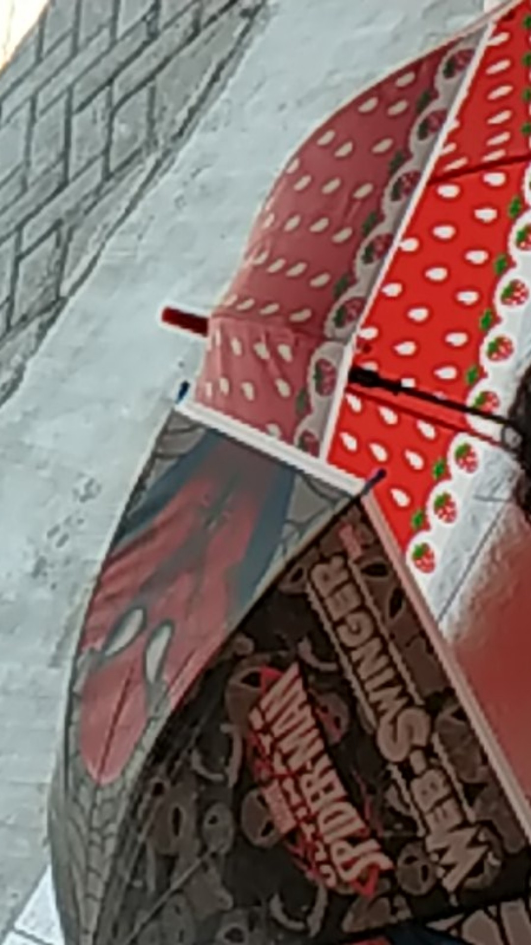 Part 2 Payung Anak  Karakter Cantik + Peluit Bagus Murah