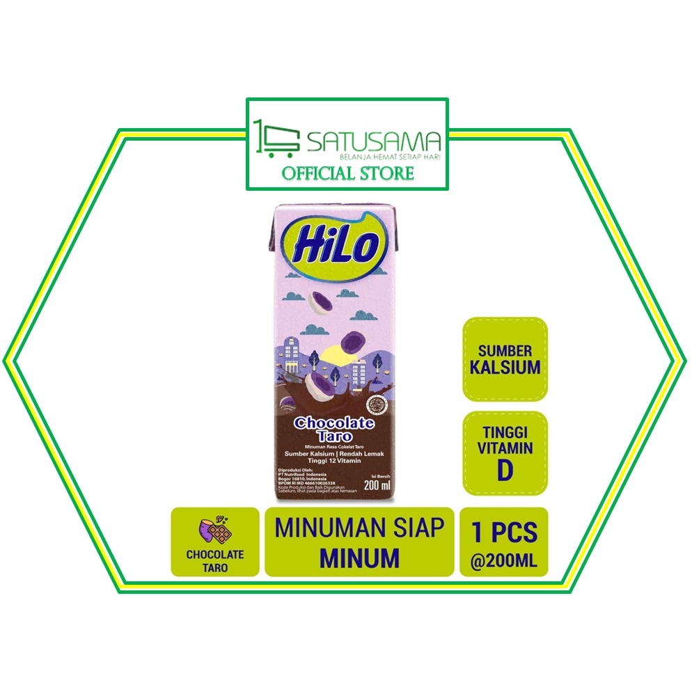 

HILO READY TO DRINK 200 ML - Minuman Sumber Kalsium Rendah Lemak