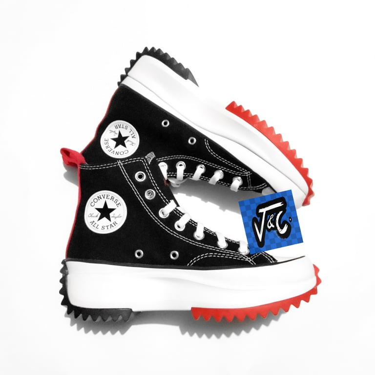 Sepatu Converse Run Star Hike Hiker x Keith Haring Black Murah