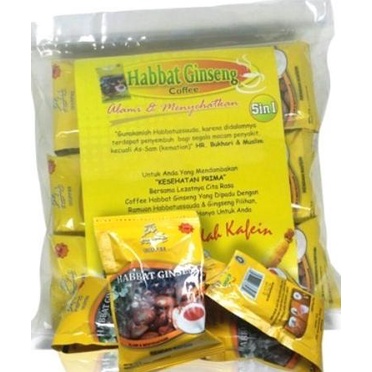 

Kopi Habbat Gingseng 5 in 1 Isi 30 Sachet Eliman