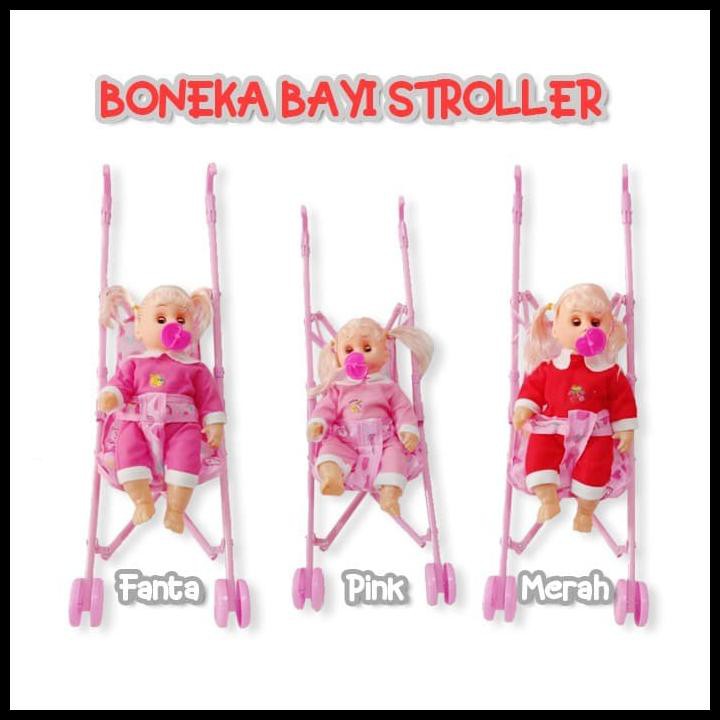 MAINAN ANAK PEREMPUAN BONEKA BAYI STOLLER BISA NANGIS