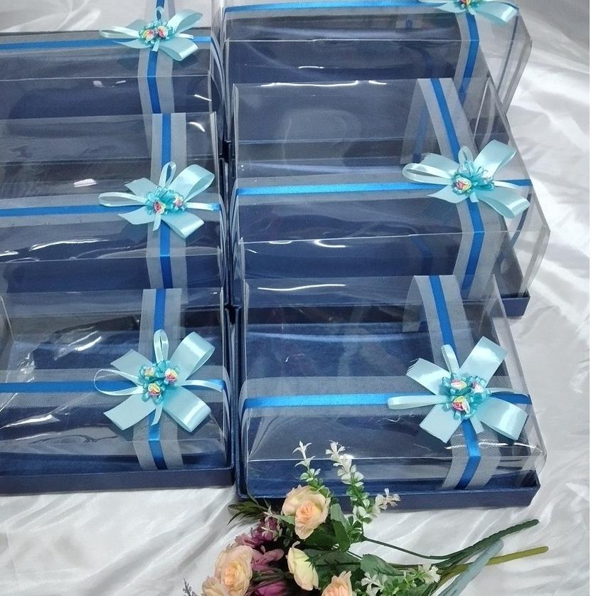 

Terbaik|SQ29|Hantaran pernikahan 1 set isi 6 kotak model tile pita