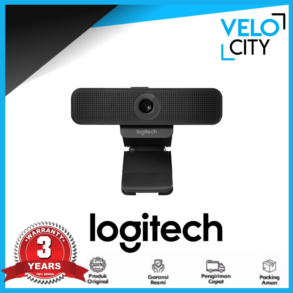 Logitech C925e Business Webcam HD - Garansi Resmi 3 Tahun