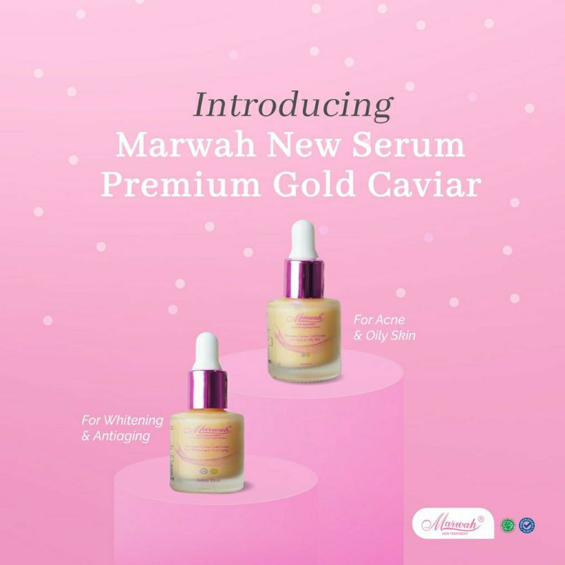 Marwah Serum Caviar Gold 10 ml