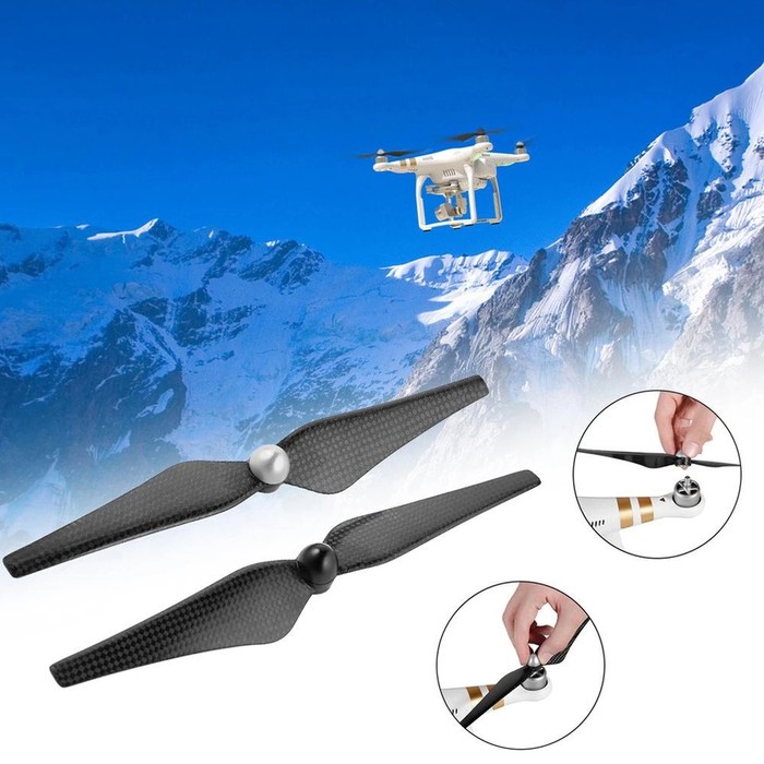 1 pair 9443 Propellers Airscrew Lightweight Carbon Fiber DJI Phantom