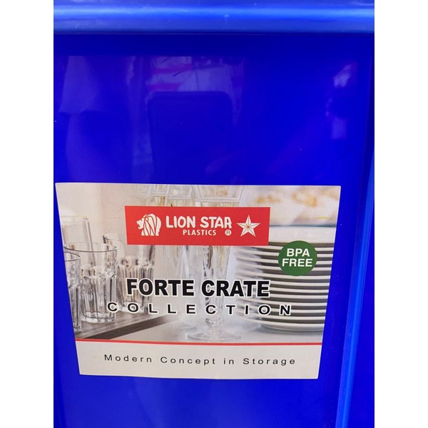Lion Star Forte Crate Container Box Plastic / Kontainer Box Industri / Box Tahu / Bak Ikan