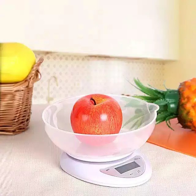 TIMBANGAN DIGITAL MANGKOK -  Timbangan Kue Dapur Mangkuk Digital Elektronik Electric B05