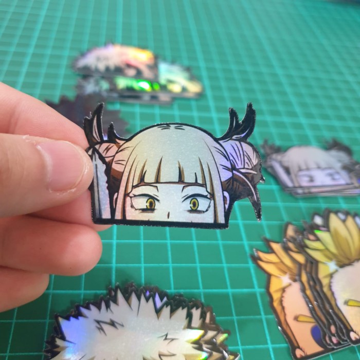 

Sticker Hologram Anime - PSH142 - Hero Academia - Himiko Toga
