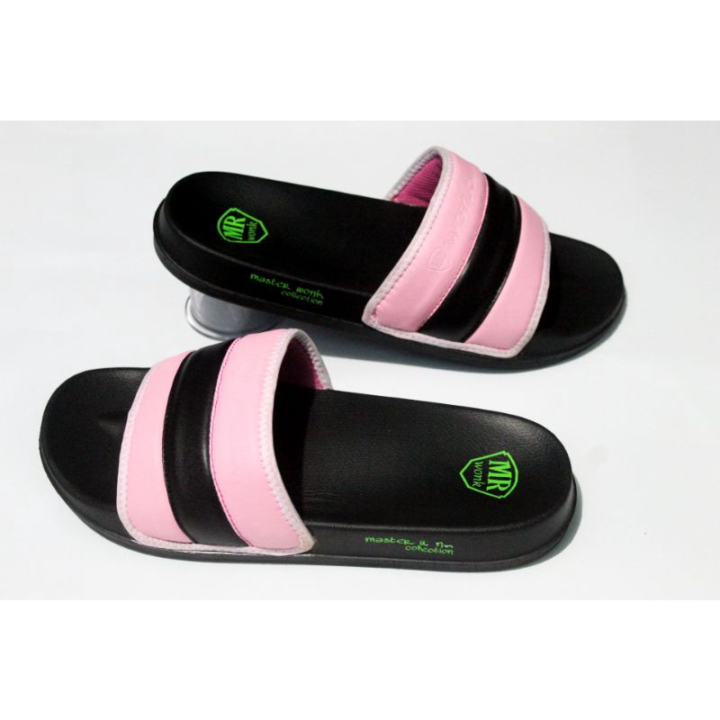 Sandal wanita/ Slide Slip on /Sendal Anti Licin Ringan Selop Gokar masterwonk