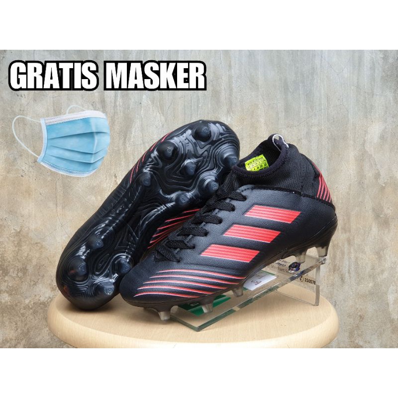 SEPATU BOLA ADIDAS PREDATOR BOOTS KIDS / SEPATU BOLA ANAK ADIDAS PREDATOR KAOS KAKI