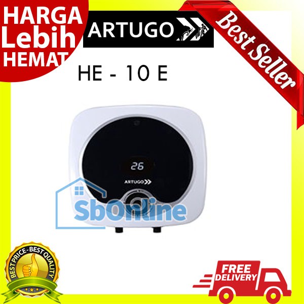 ARTUGO Electric Water Heater Digital Display - HE 10 E