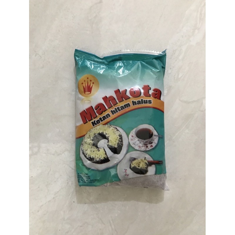 

MURAH (1PCS) TEPUNG KETAN HITAM CAP MAHKOTA | 250gr