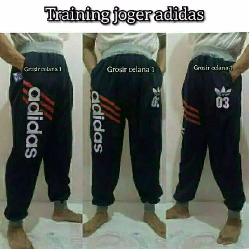 celana jogger 3/4 &amp; panjang pria wanita