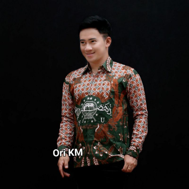 KEMEJA BATIK NU REMEKAN,Kemeja batik Nu BATIK NU Batik NU NUSANTARA BATIK NAHDLIYIN SERBA SERBI NU